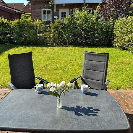 Ferienhaus Strandlaeufer Neßmersiel Bagian luar foto