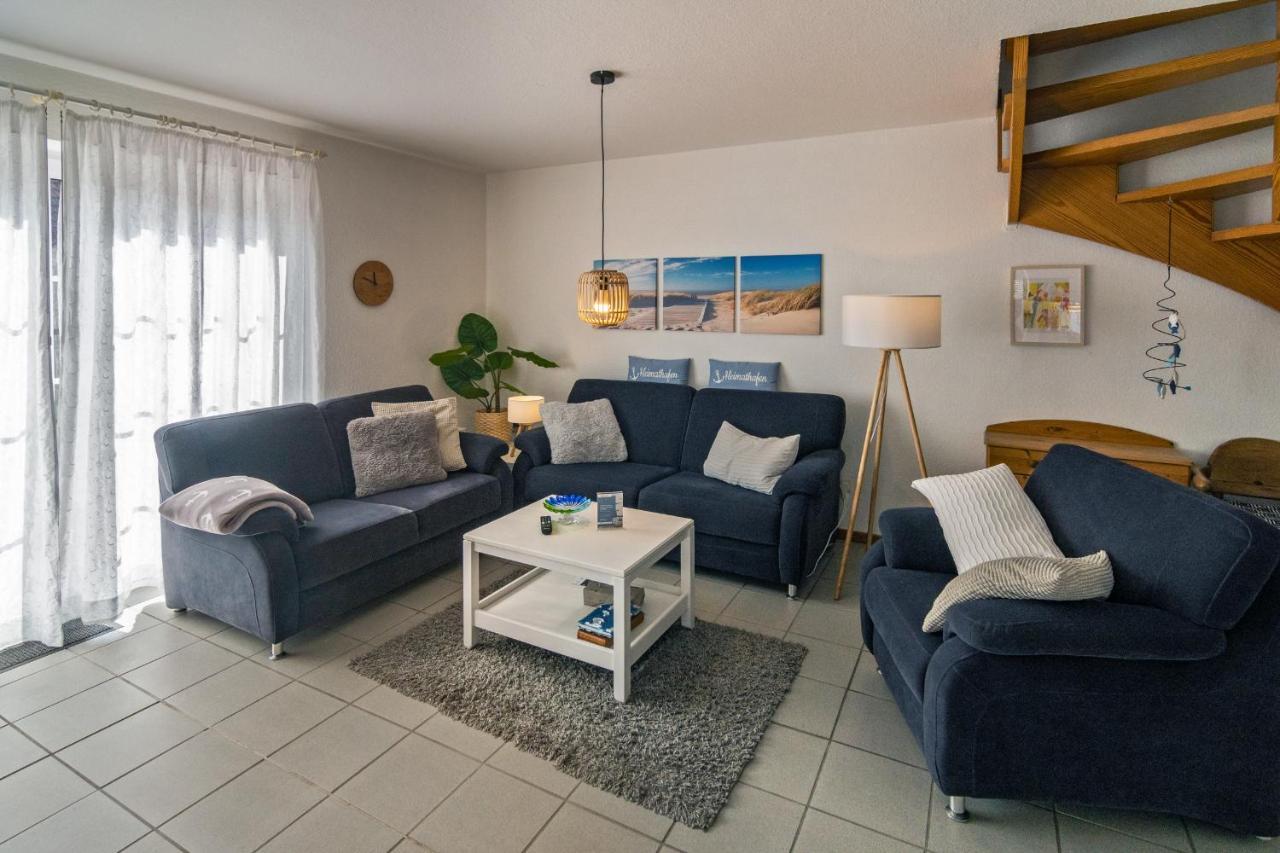 Ferienhaus Strandlaeufer Neßmersiel Bagian luar foto