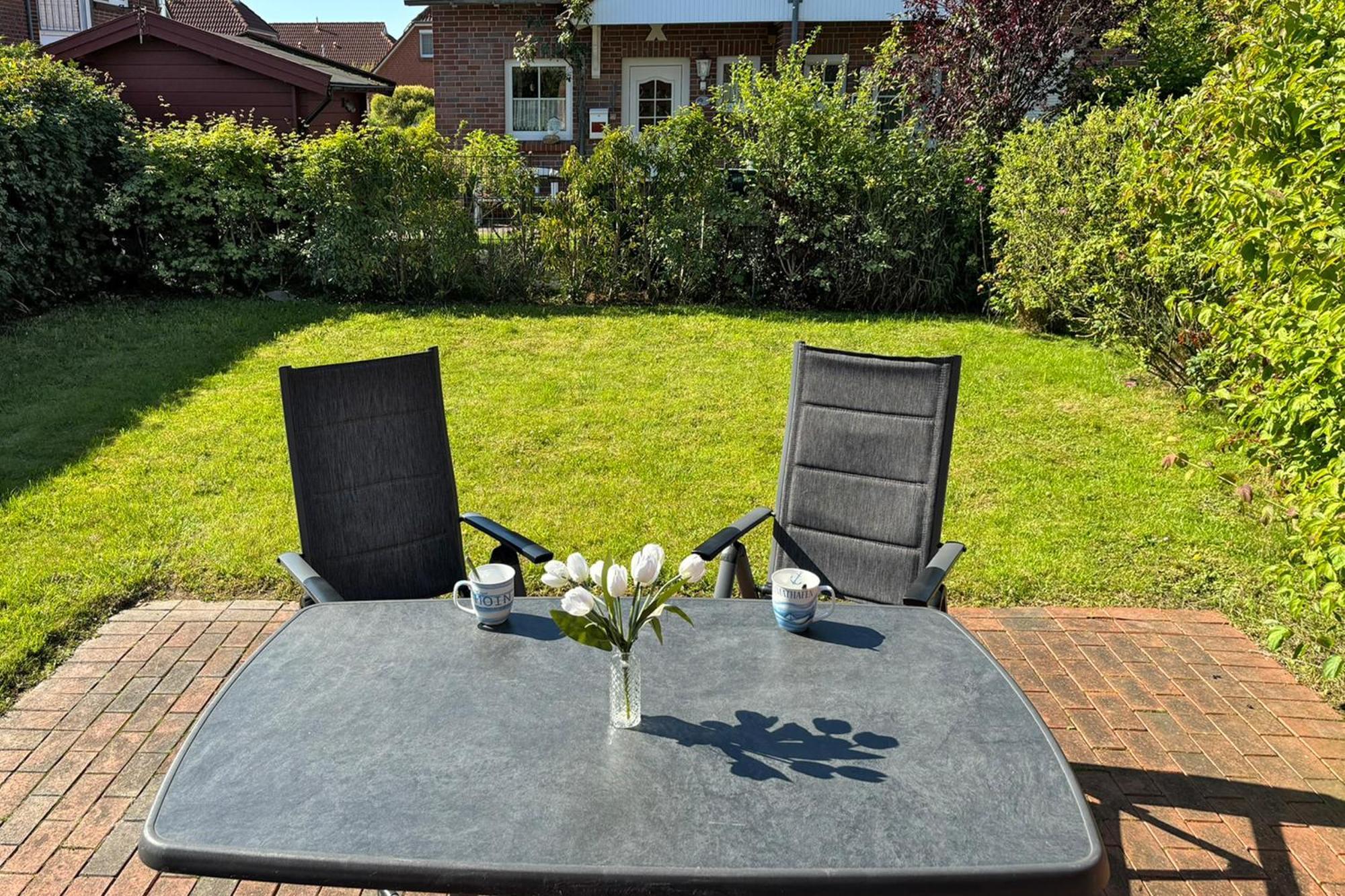 Ferienhaus Strandlaeufer Neßmersiel Bagian luar foto